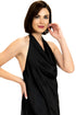 Cowl Neck Mini Dress